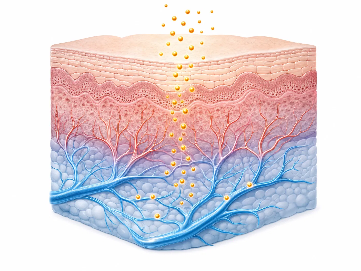 Nerve mechanism illustration