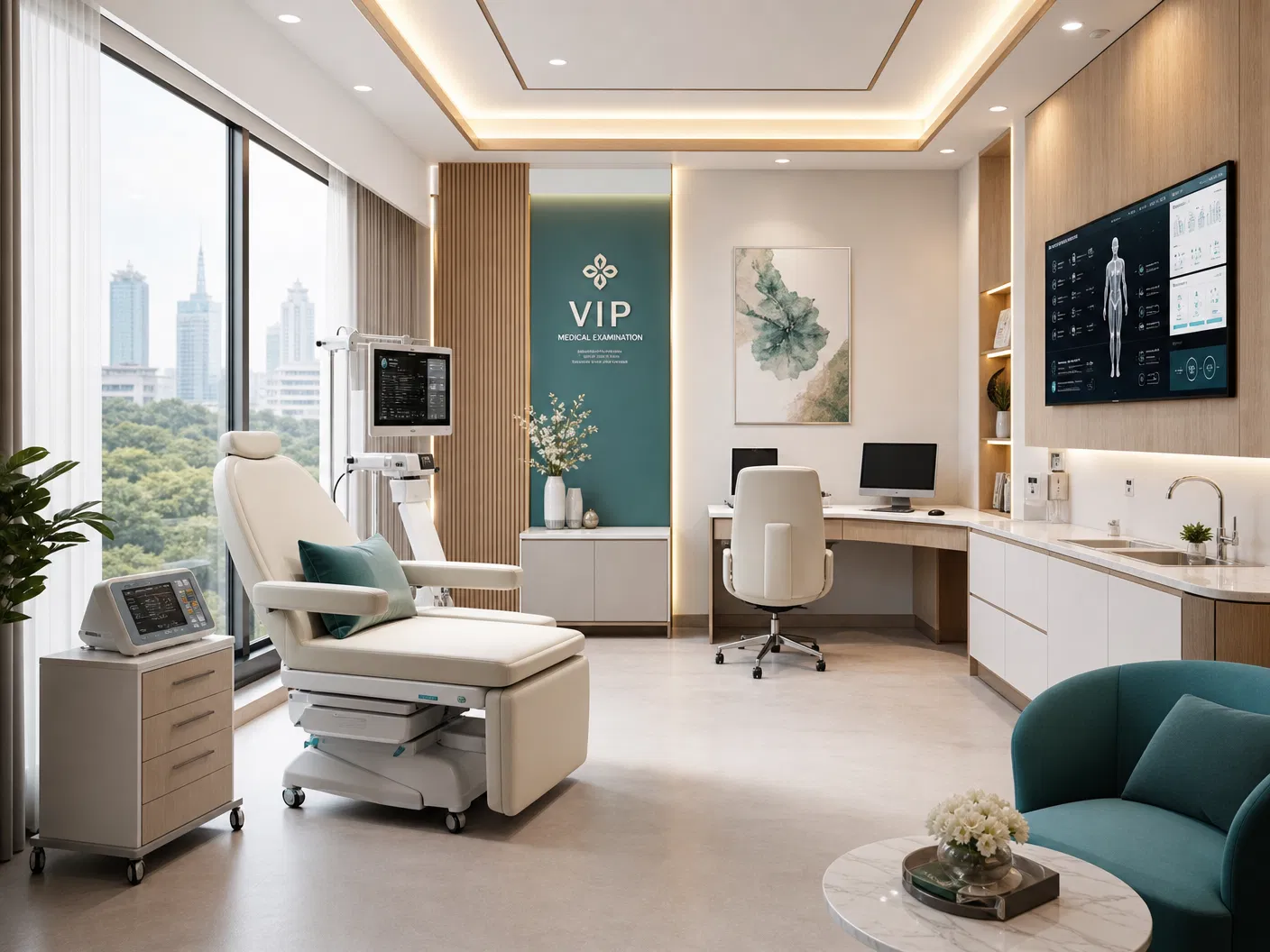 VIP Medical Examination Room