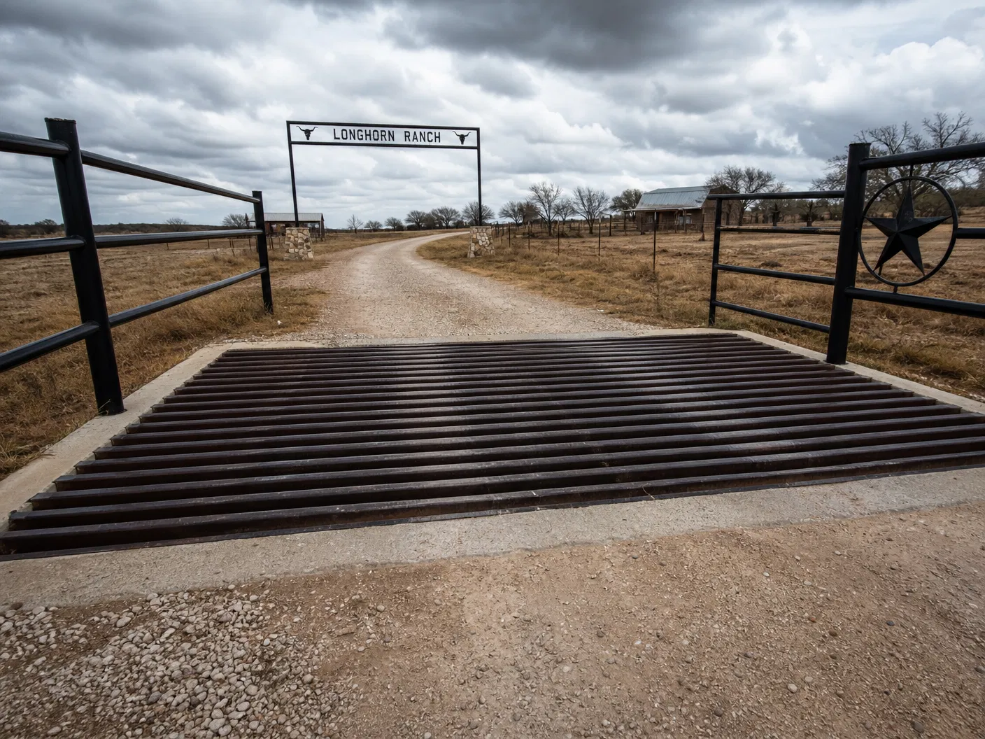 Heavy-Duty Cattle Guard