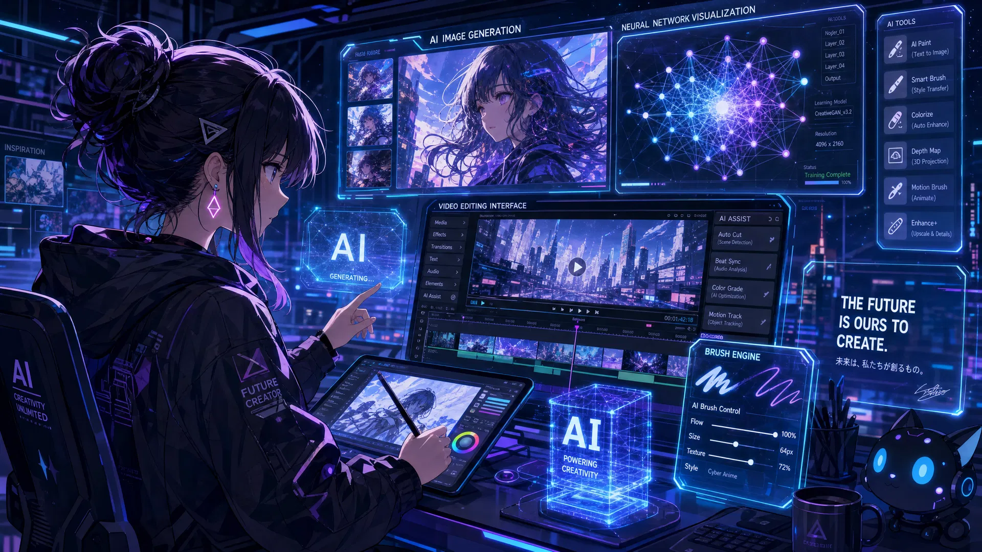 抖音风 - AI 动漫生成技术展示