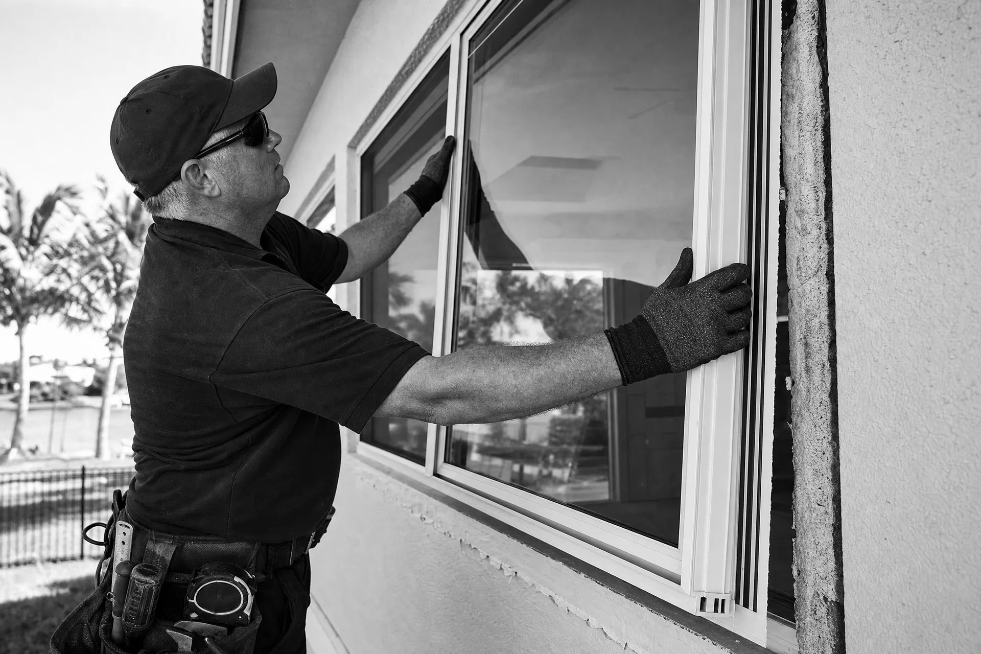 Hurricane impact window installation in North Port FL