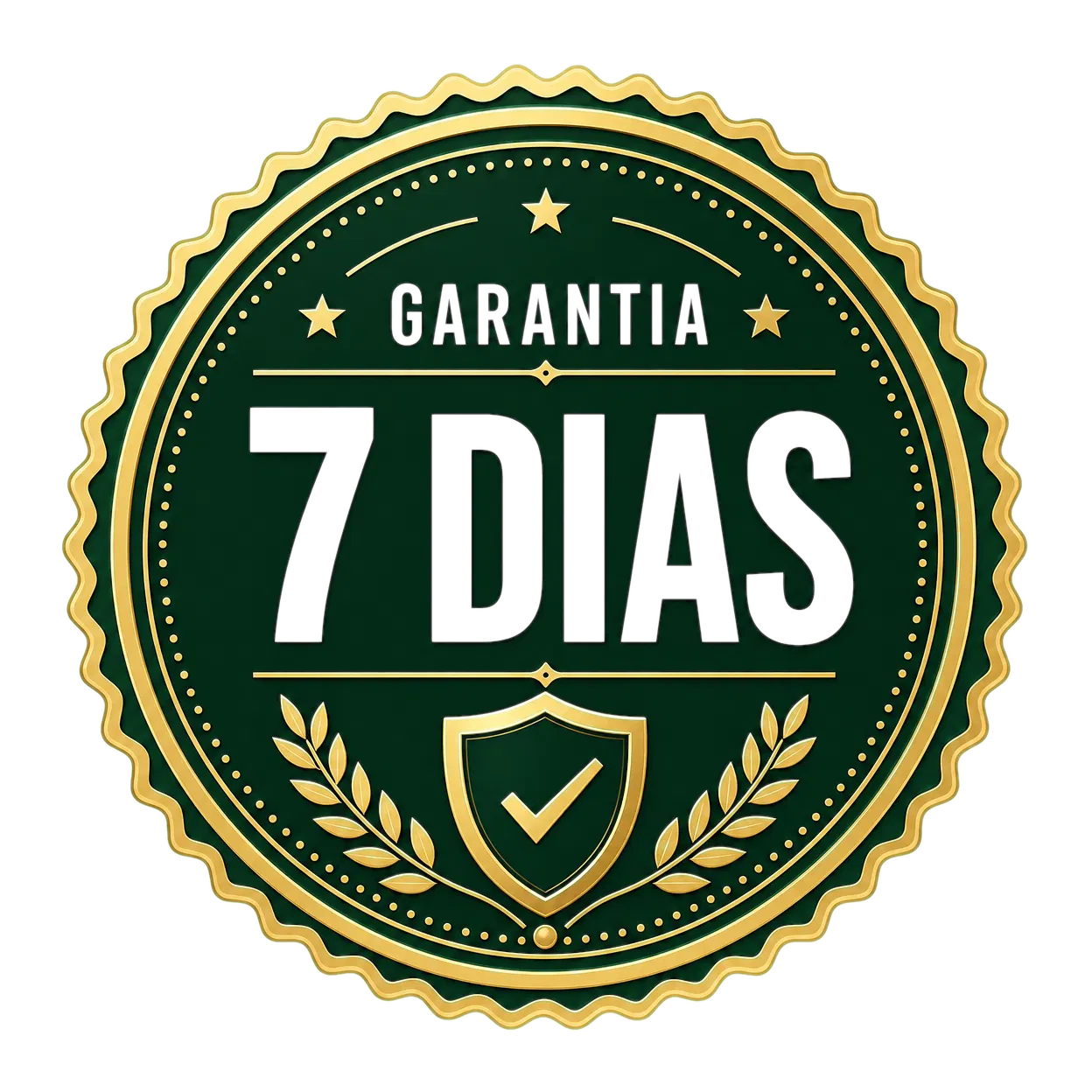 Garantia de 7 dias