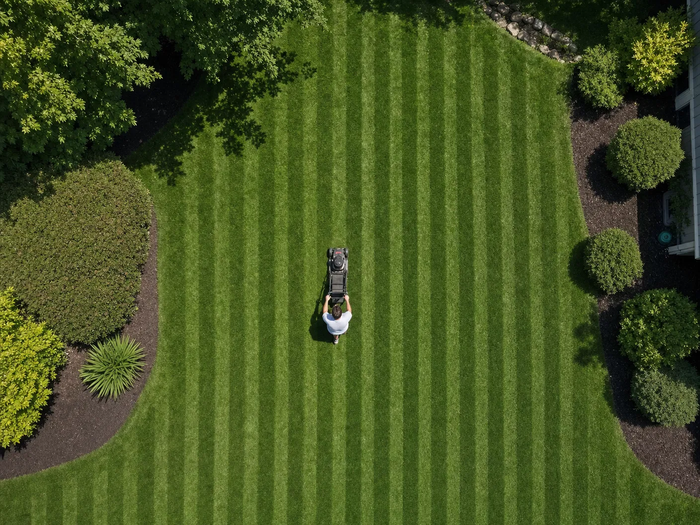 Greg Landscaping professional at work