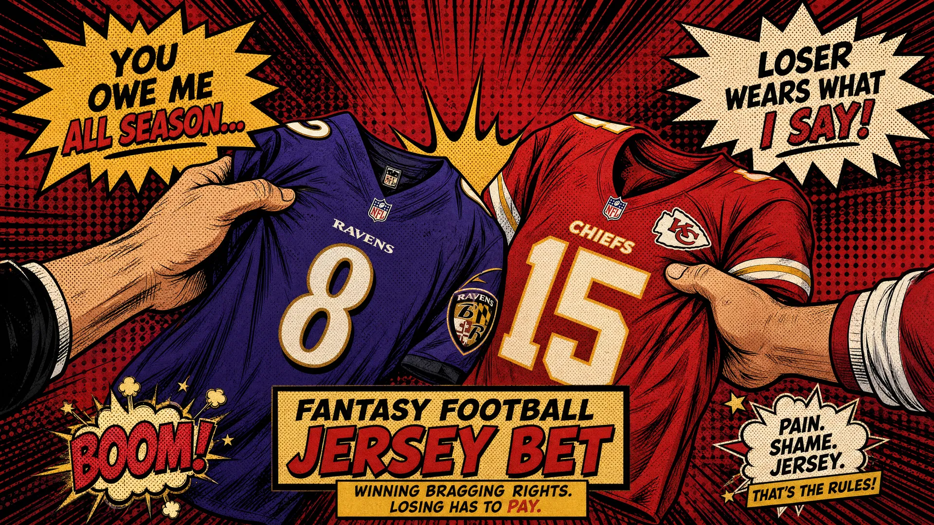 Jersey Bets - Loser Wears What I Say!