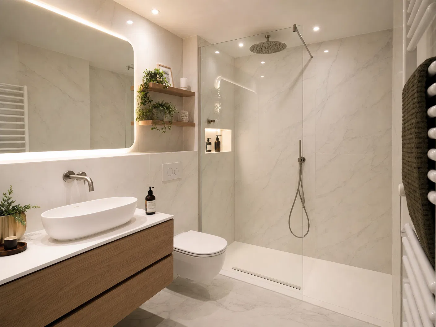 Salle de bain moderne