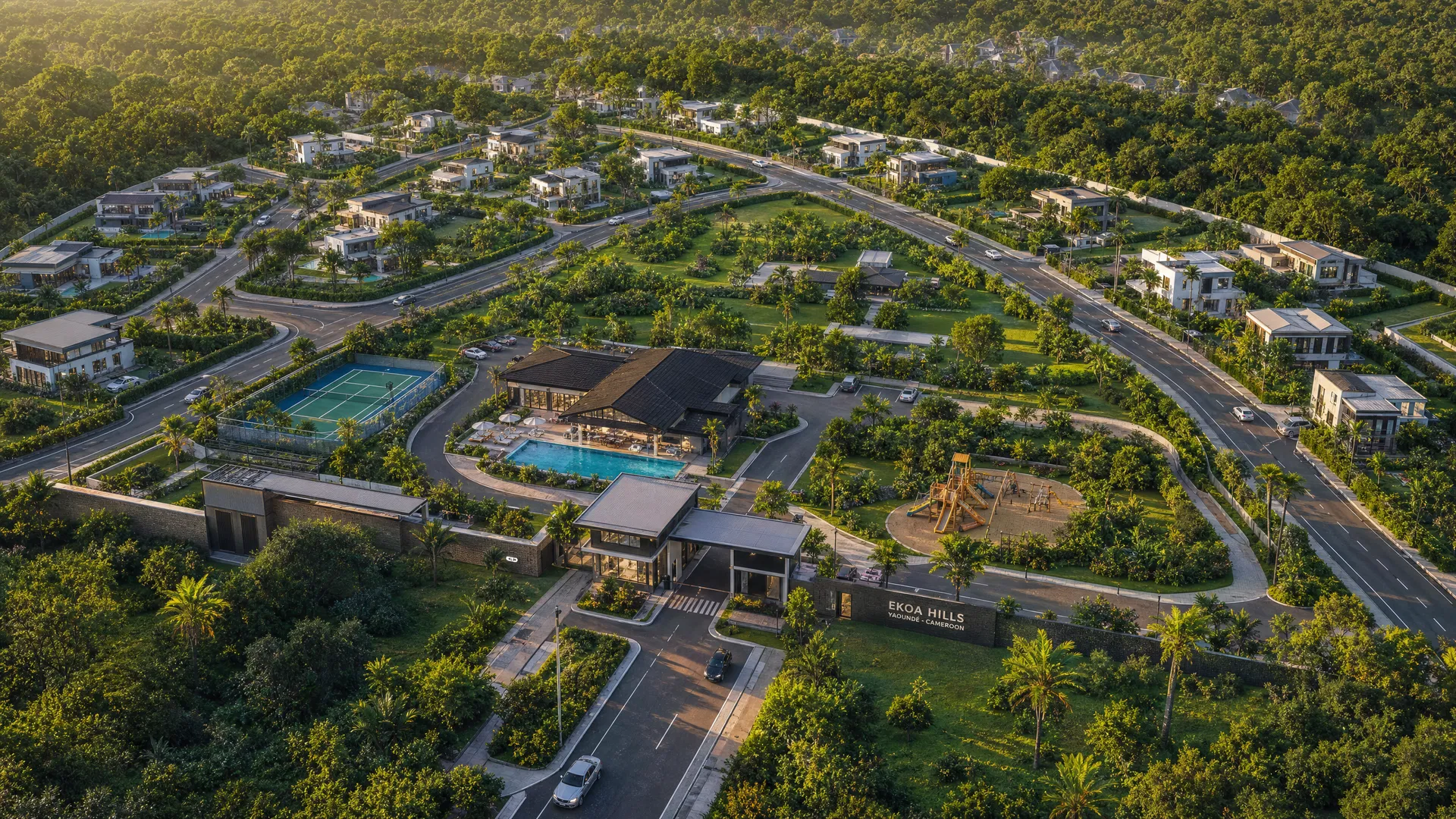Estate master plan concept