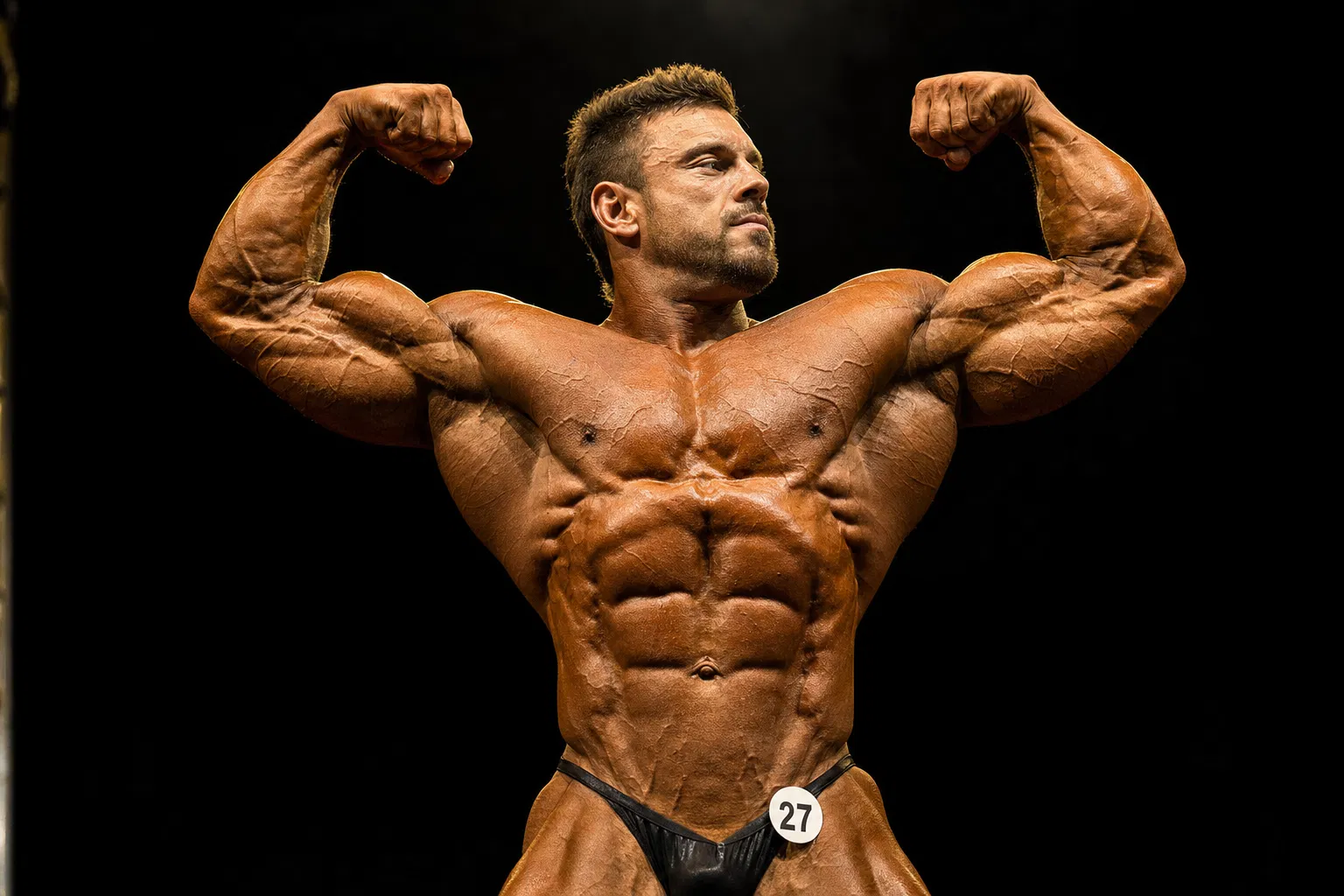 Elite bodybuilder