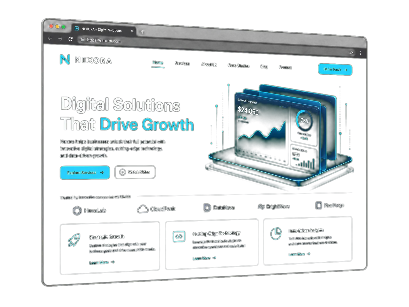 Dienstleister Website