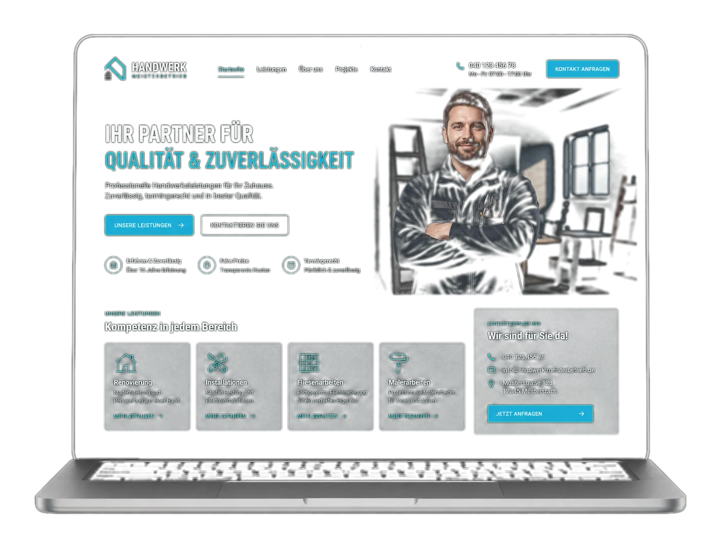 Handwerker Website