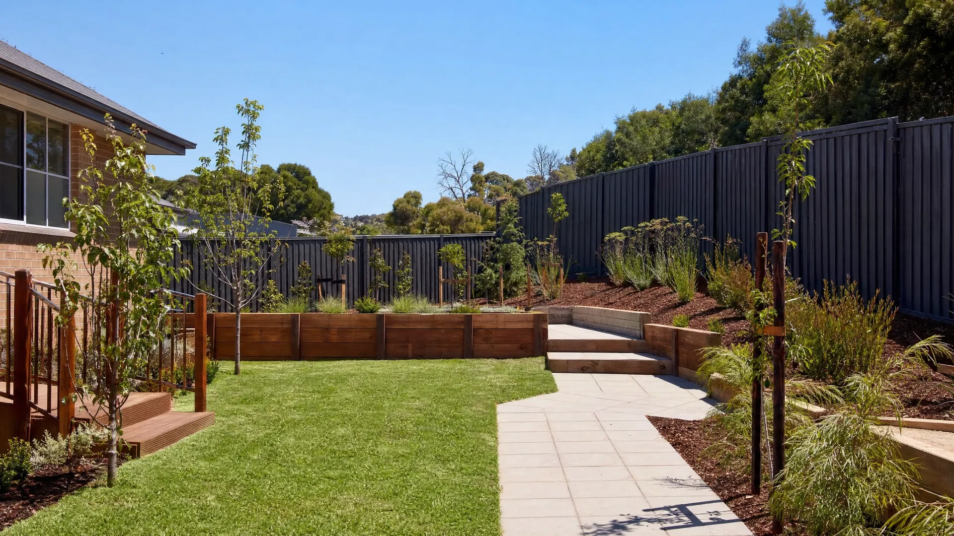 Backyard Transformation - After