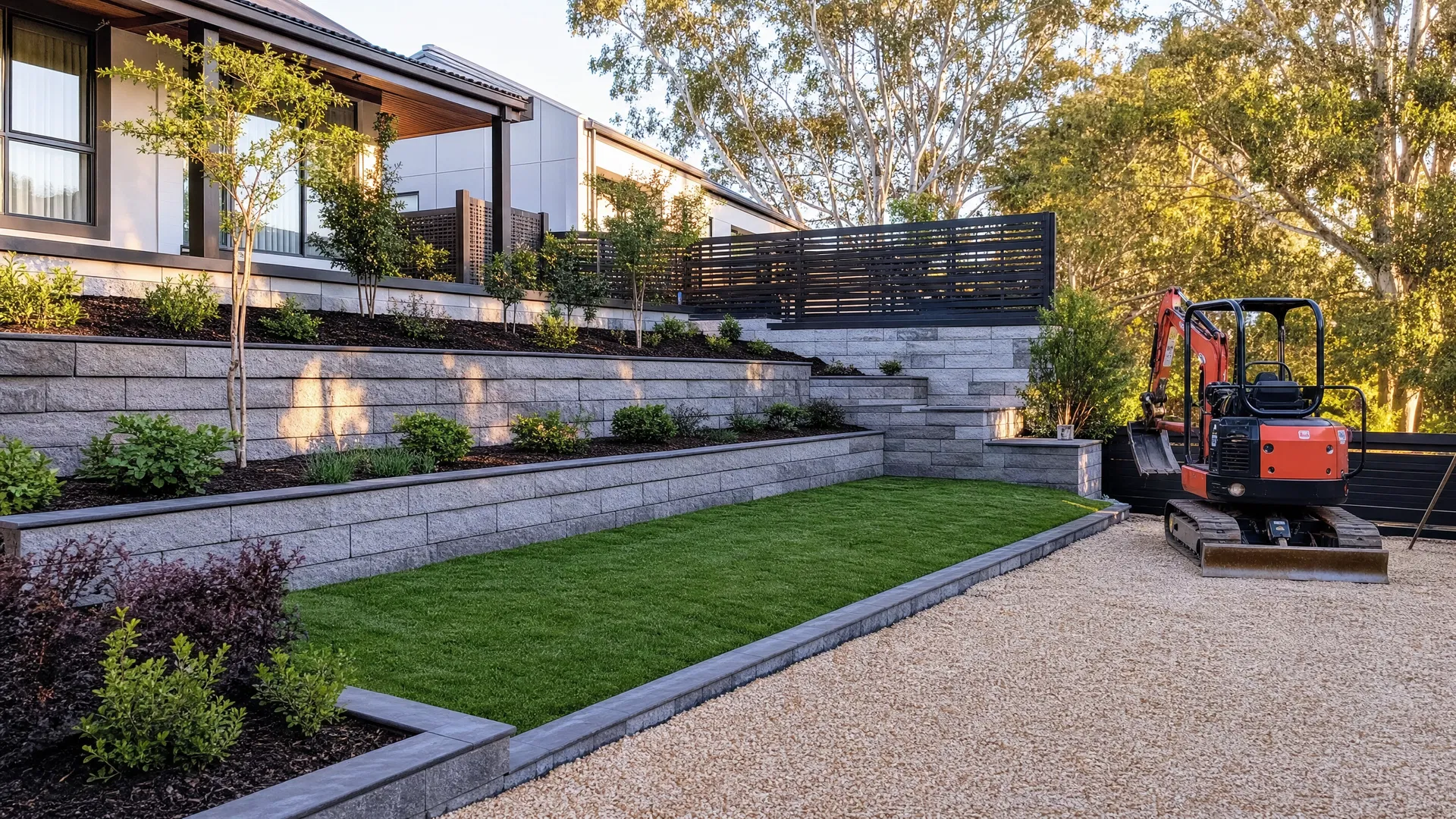 Landscaping & Retaining Walls