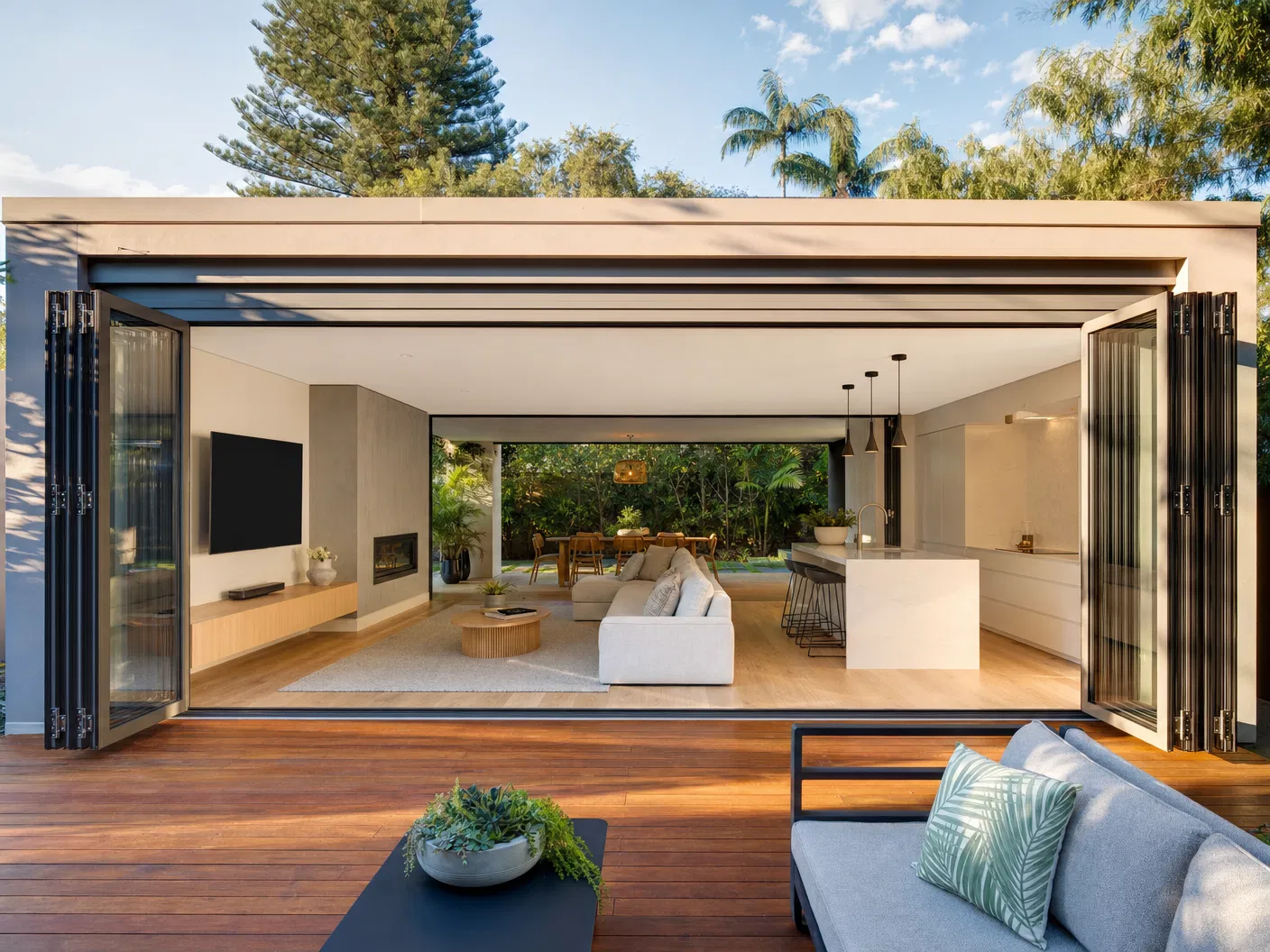 Alfresco Bifold Opening