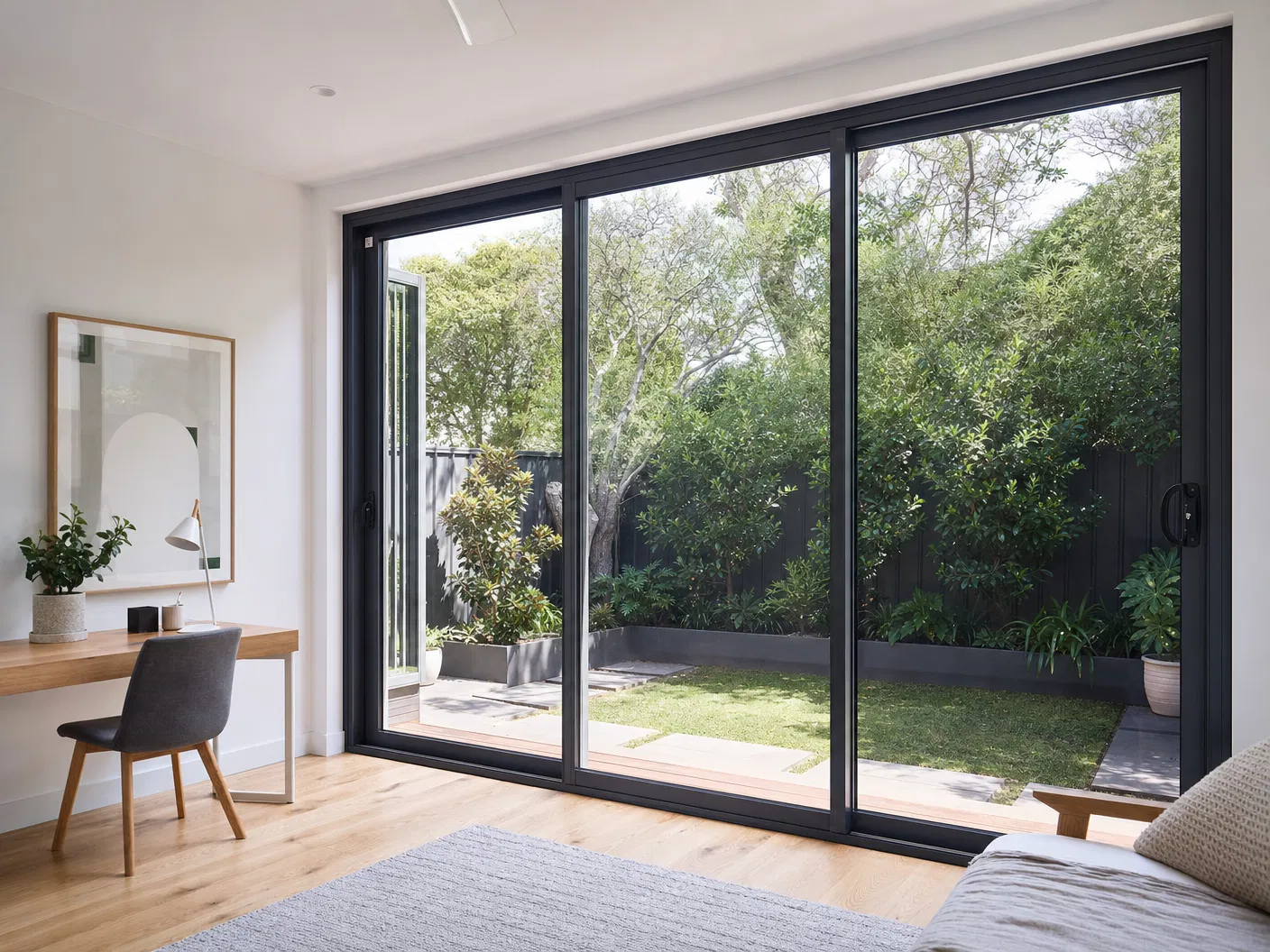 Floor-to-Ceiling Sliding Windows