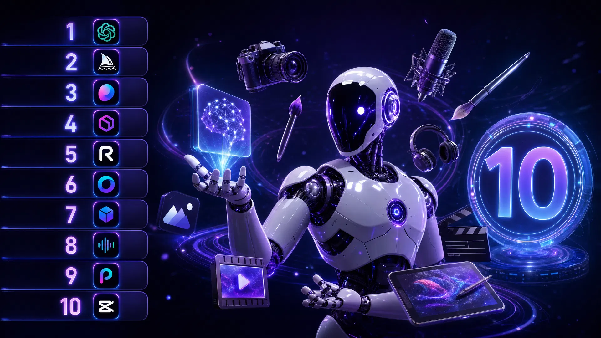 10 Best AI Tools for Content Creators in 2025 | VuraCollective