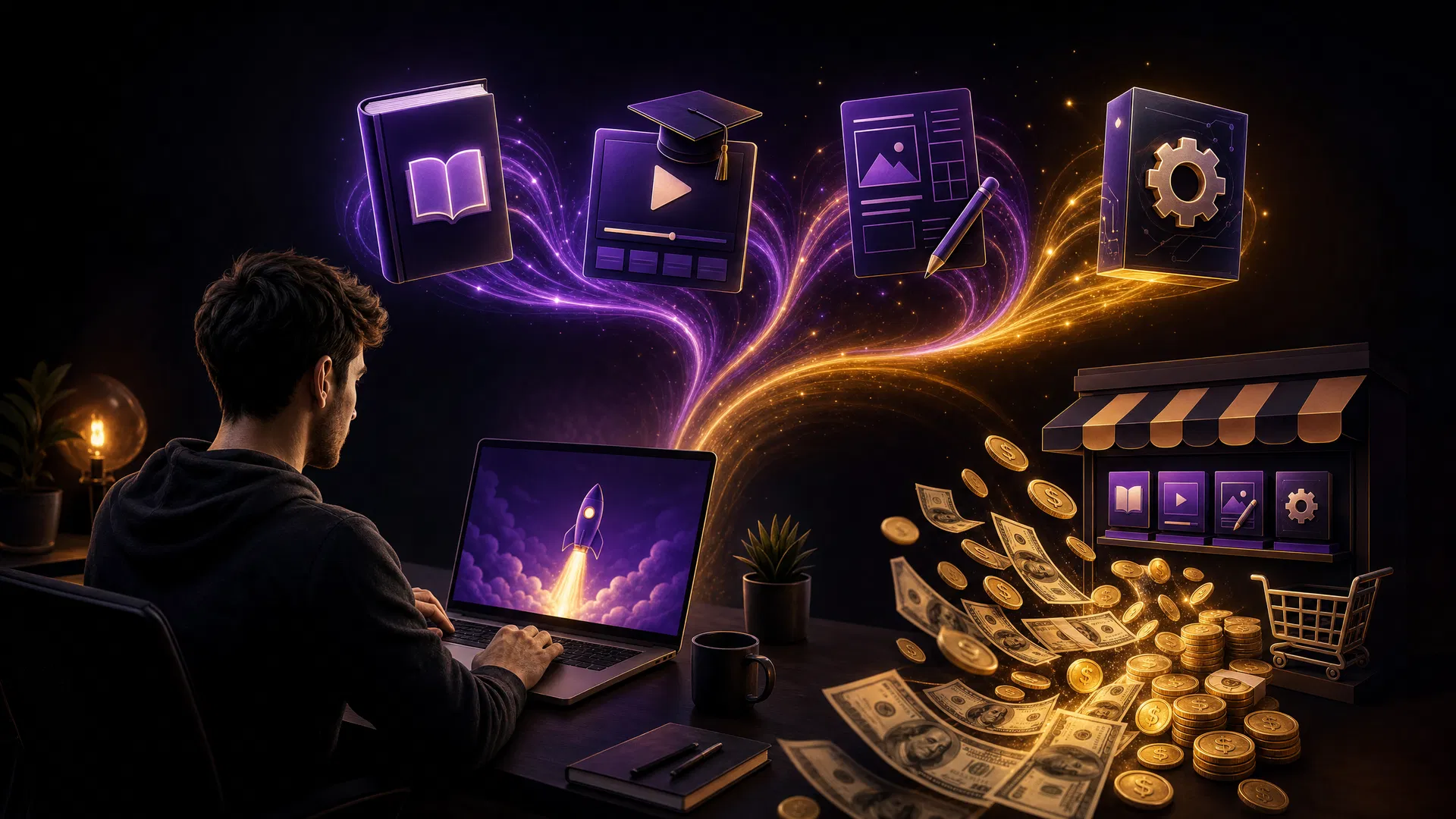 How to Create and Sell Digital Products Online for Passive Income (2026) | VuraCollective