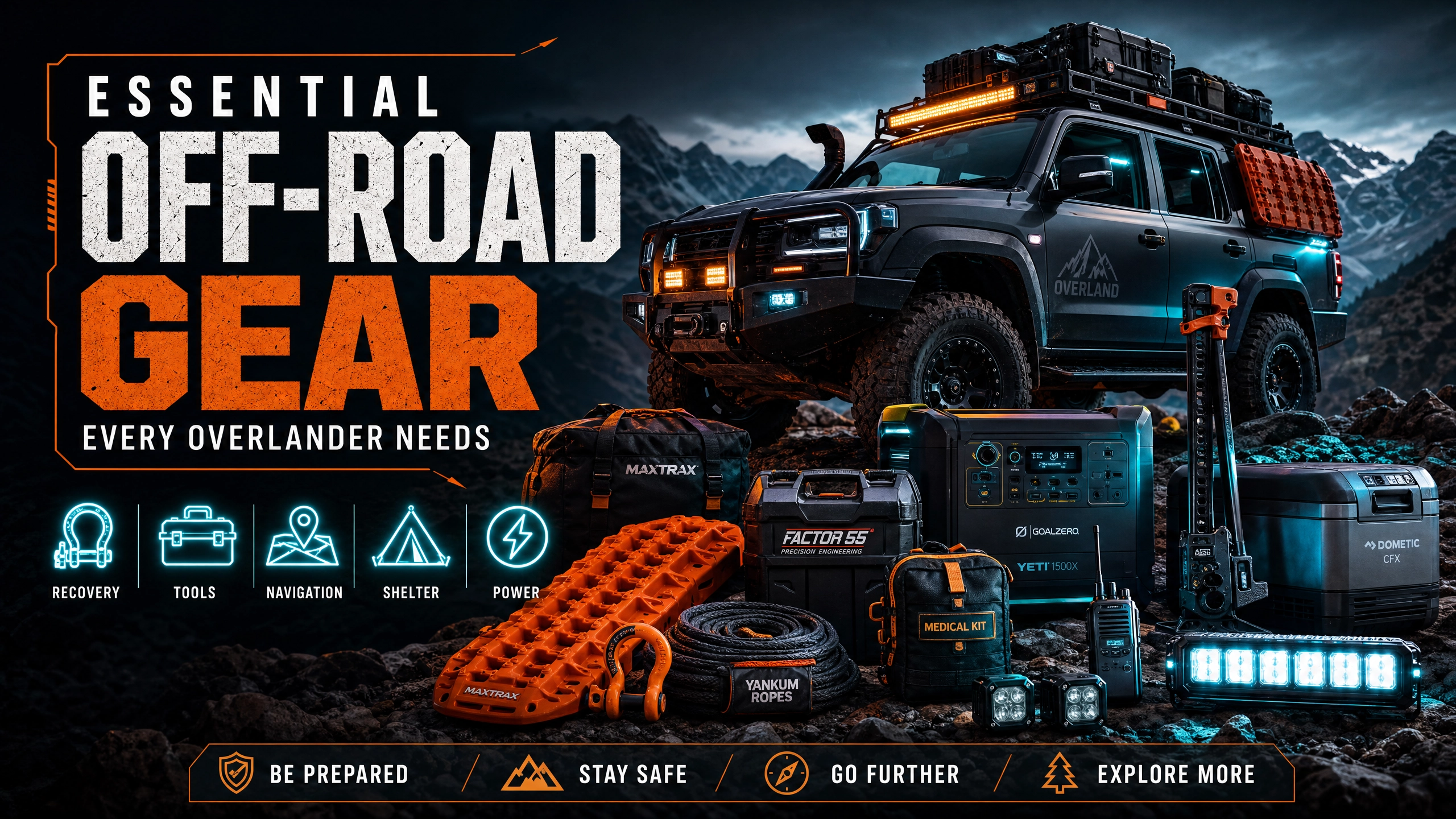 Essential Off-Road Gear Every Overlander Needs in 2026 | VuraCollective