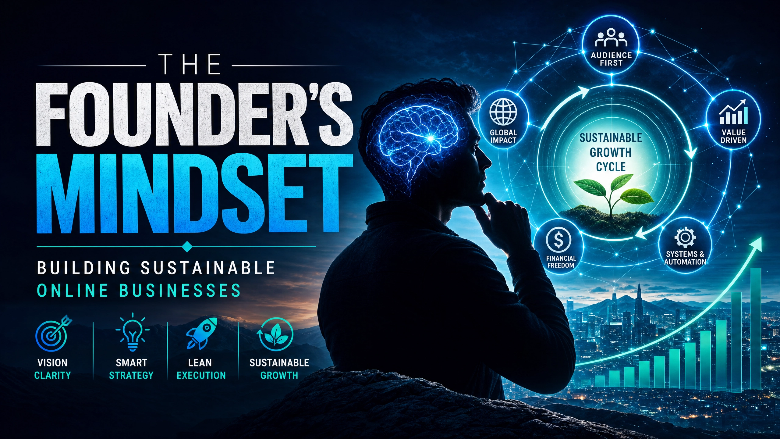 The Founder's Mindset: Building Sustainable Online Businesses | VuraCollective