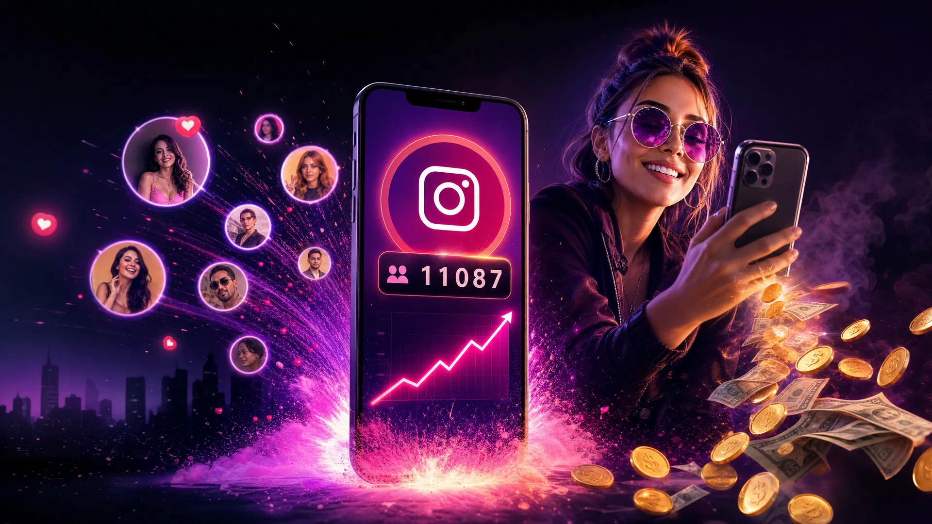 How to Grow Instagram to 10K Followers and Make Money (2026 Strategy) | VuraCollective