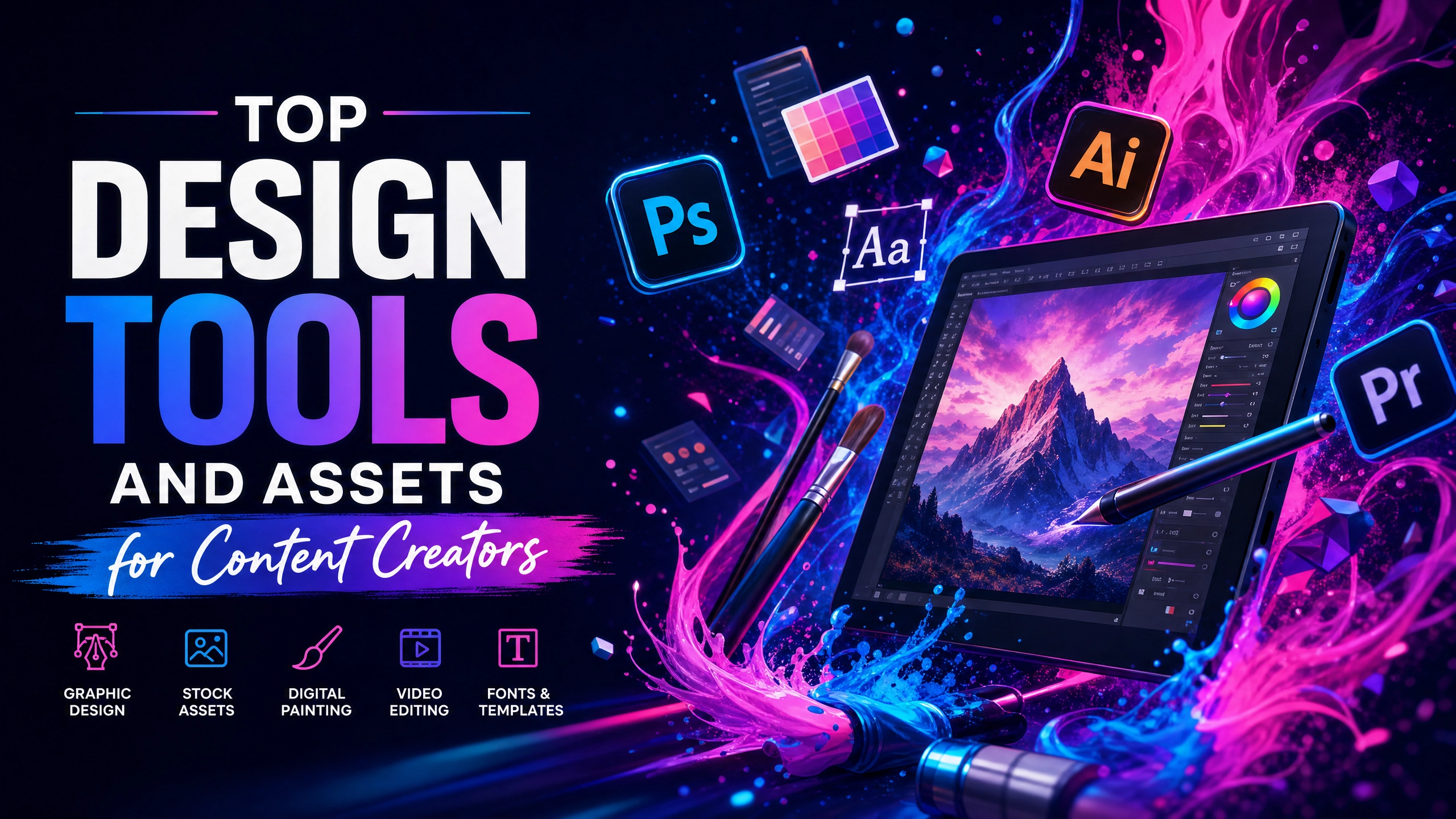 Top Design Tools & Assets for Content Creators | VuraCollective