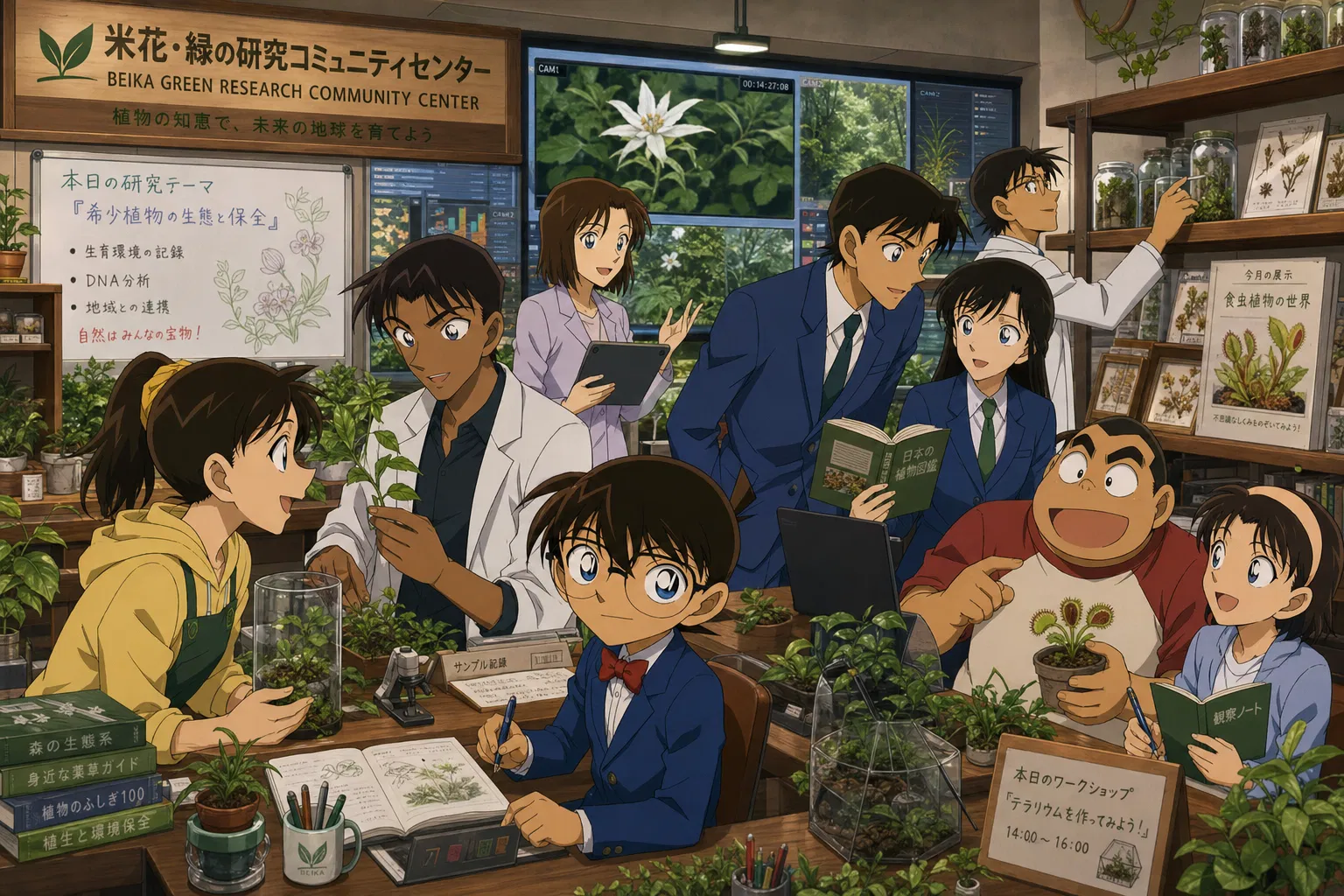 黄色仓库植物社区研究中心