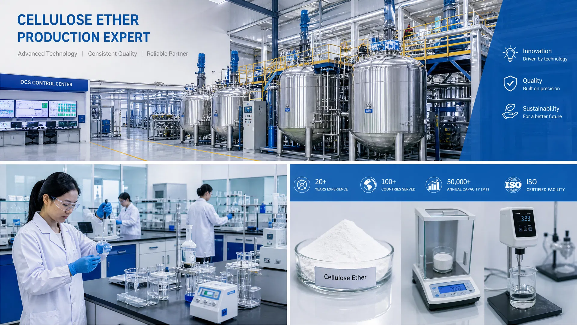 Cellulose Ether Production Expert - Advanced Technology and Quality Control