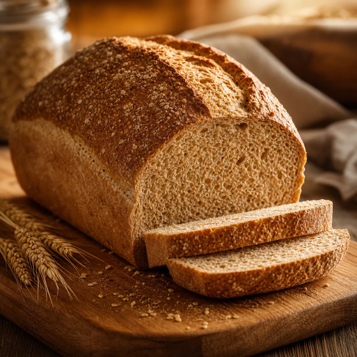 Artisan Whole Wheat Bread