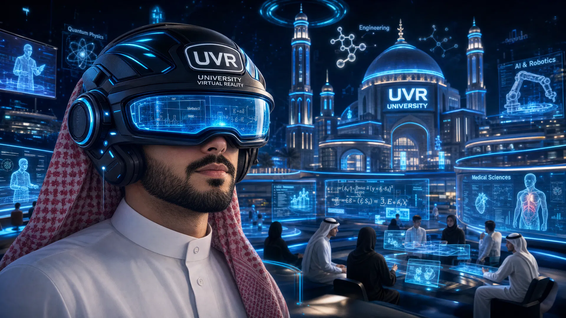 مدينة جامعة UVR الافتراضية