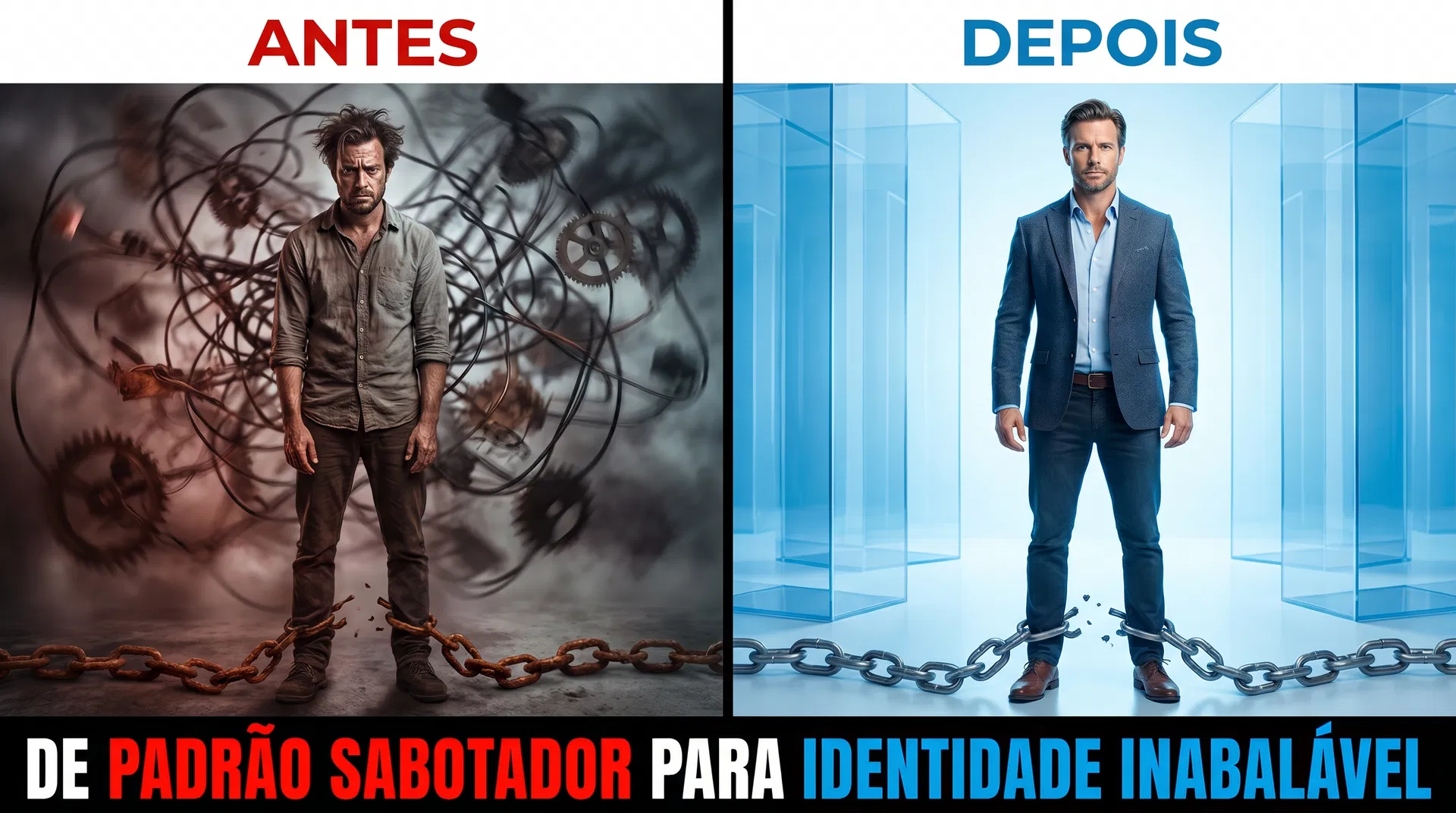 Transformação - De Padrão Sabotador para Identidade Inabalável
