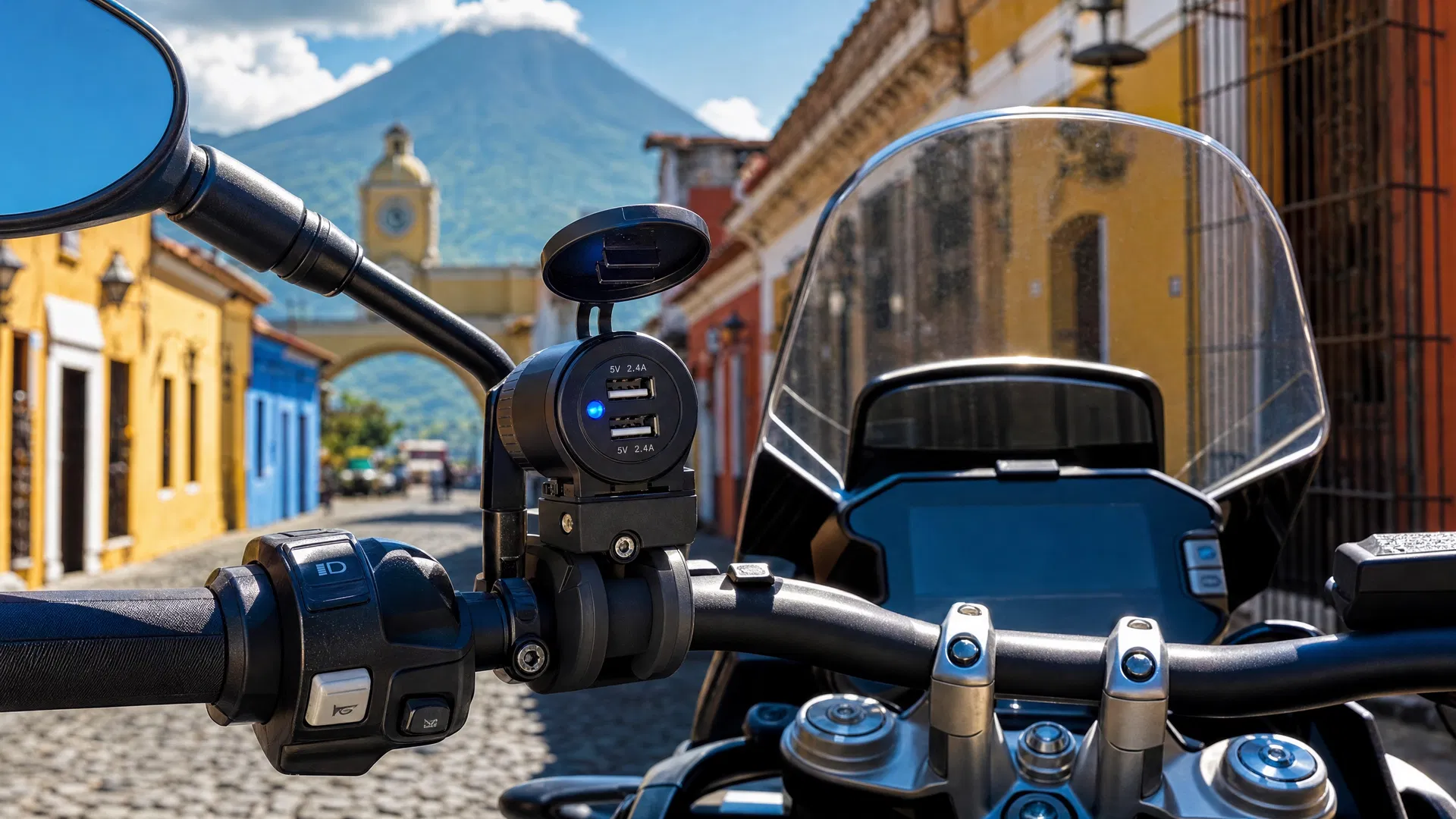 Cargador USB para Moto