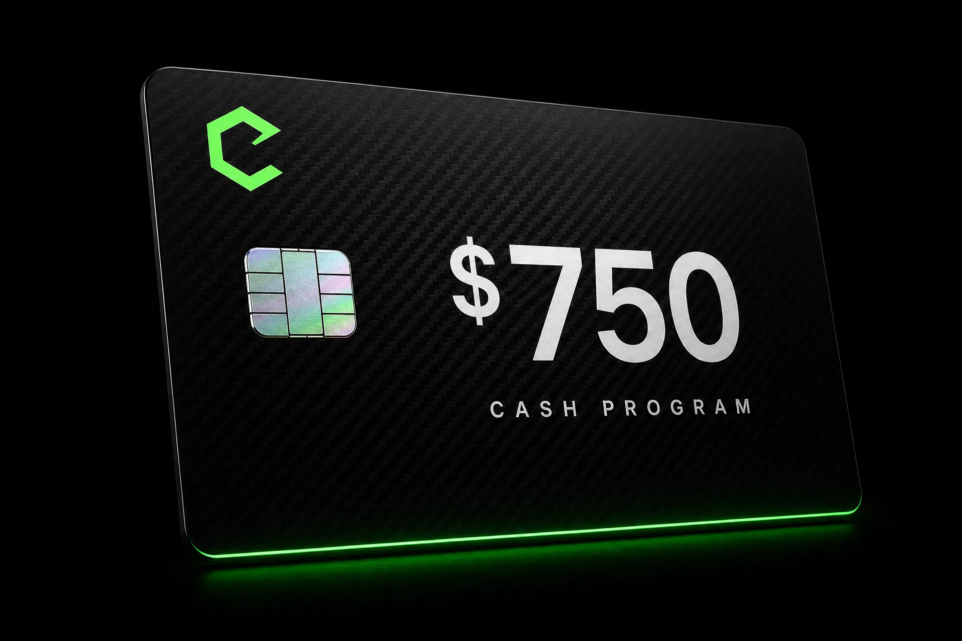 $750 Cash Program Card