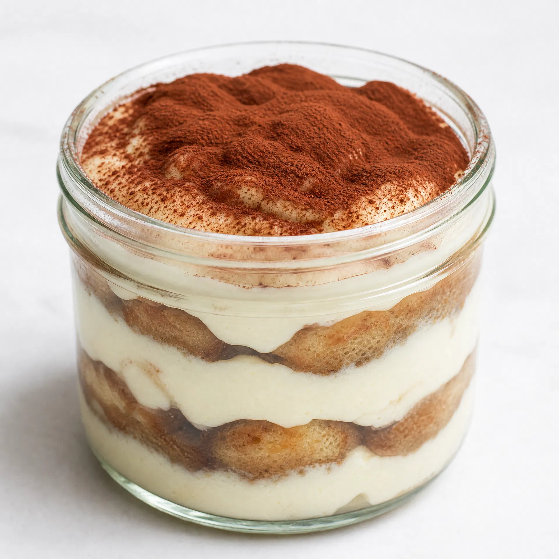 Tiramisú en vaso