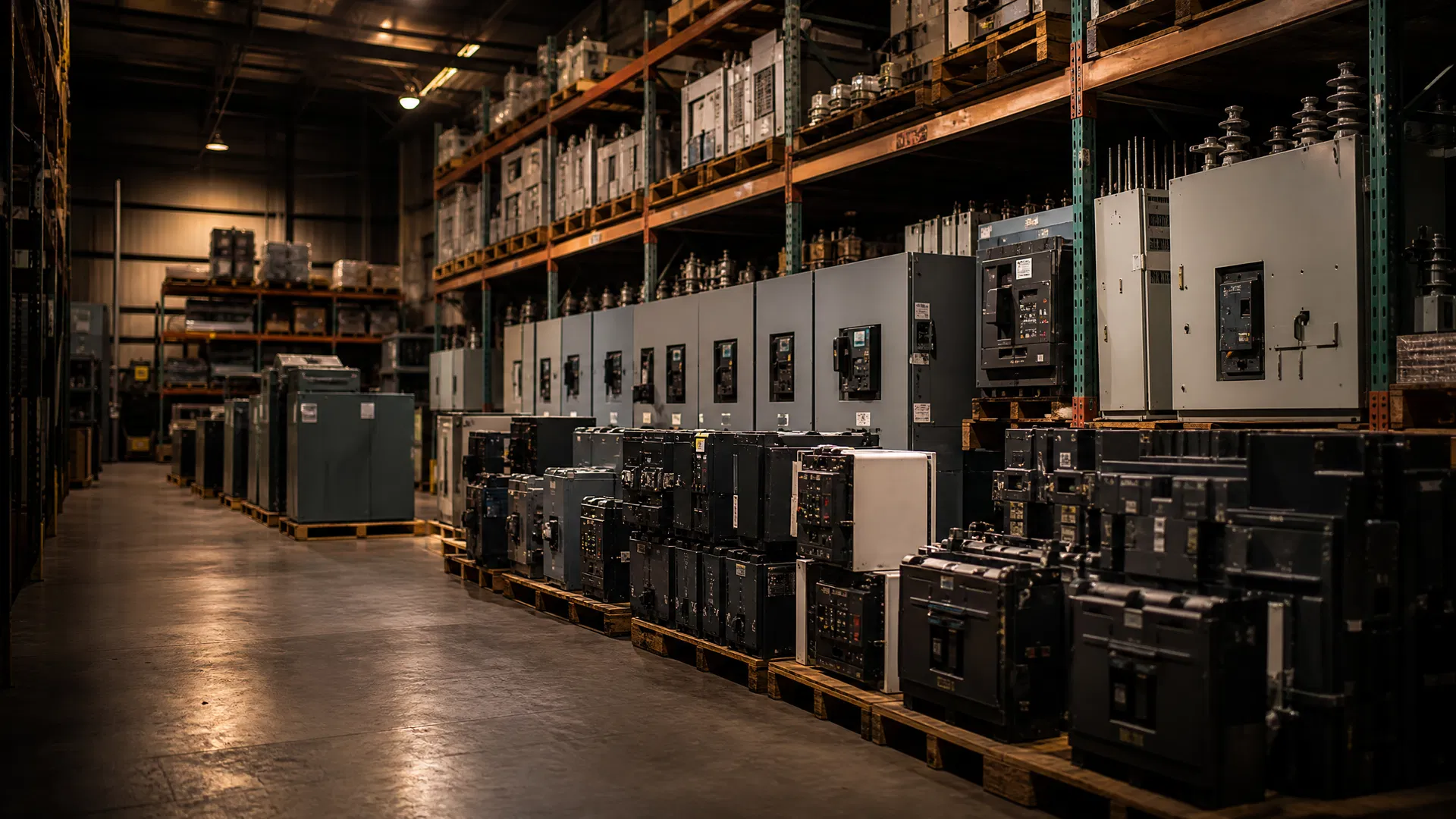 Surplus electrical equipment inventory