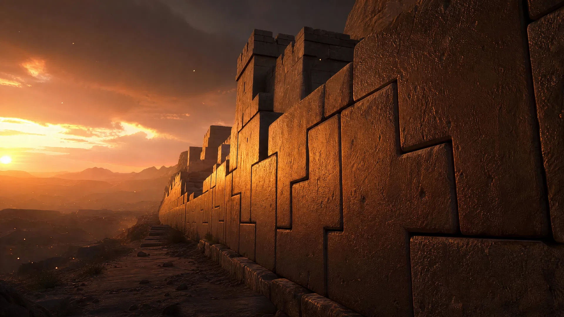 Military fortification using GiriBlocks