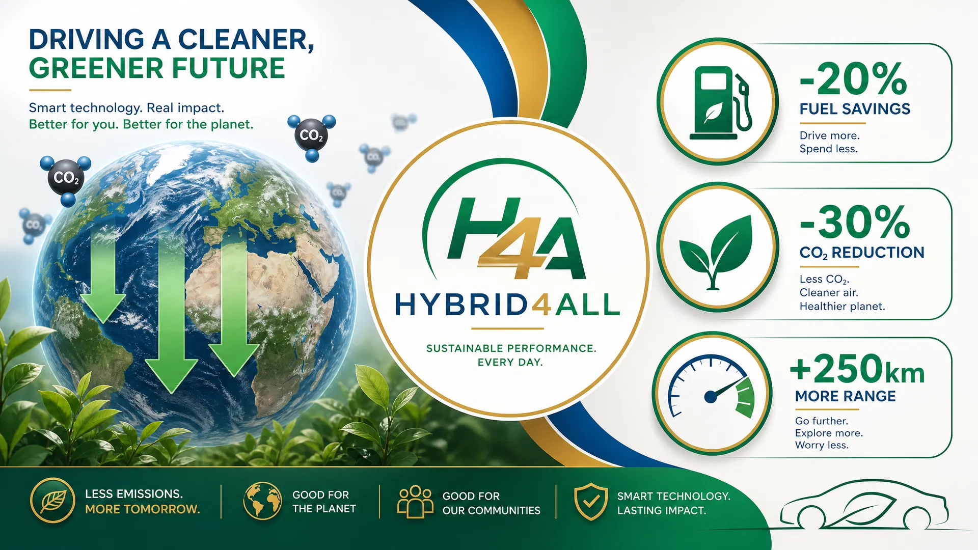Avantages écologiques de Hybrid4All