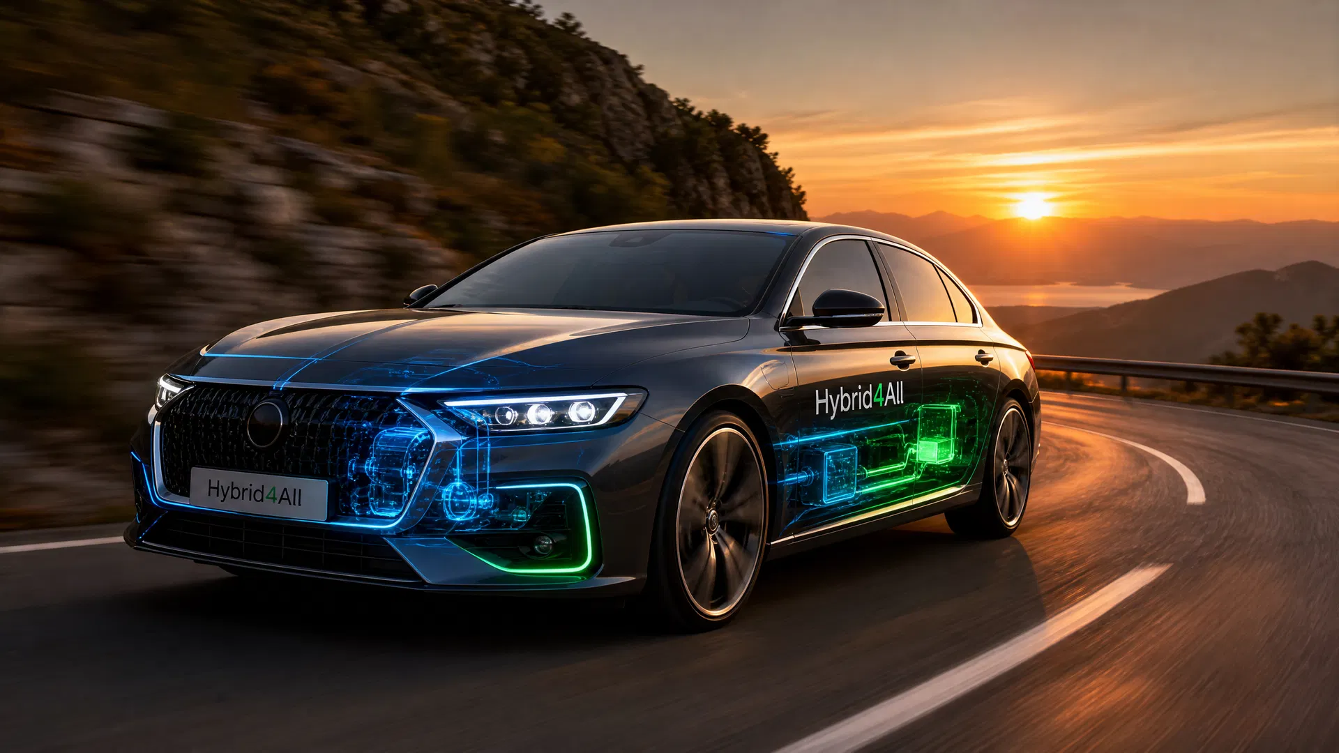 Hybrid4All - Moteur avec système de dopage à l'eau