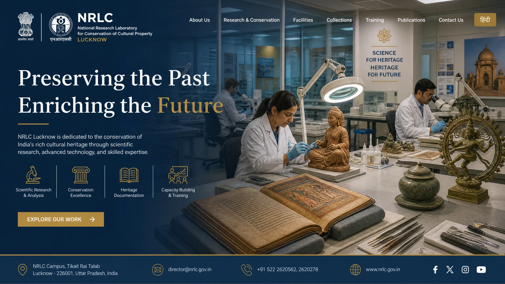 NRLC Conservation Laboratory