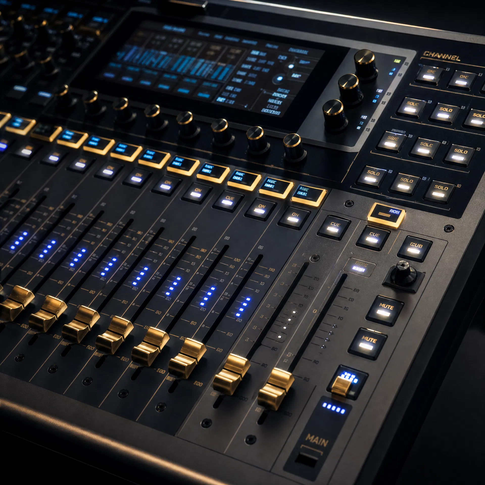Professional Audio Mixer