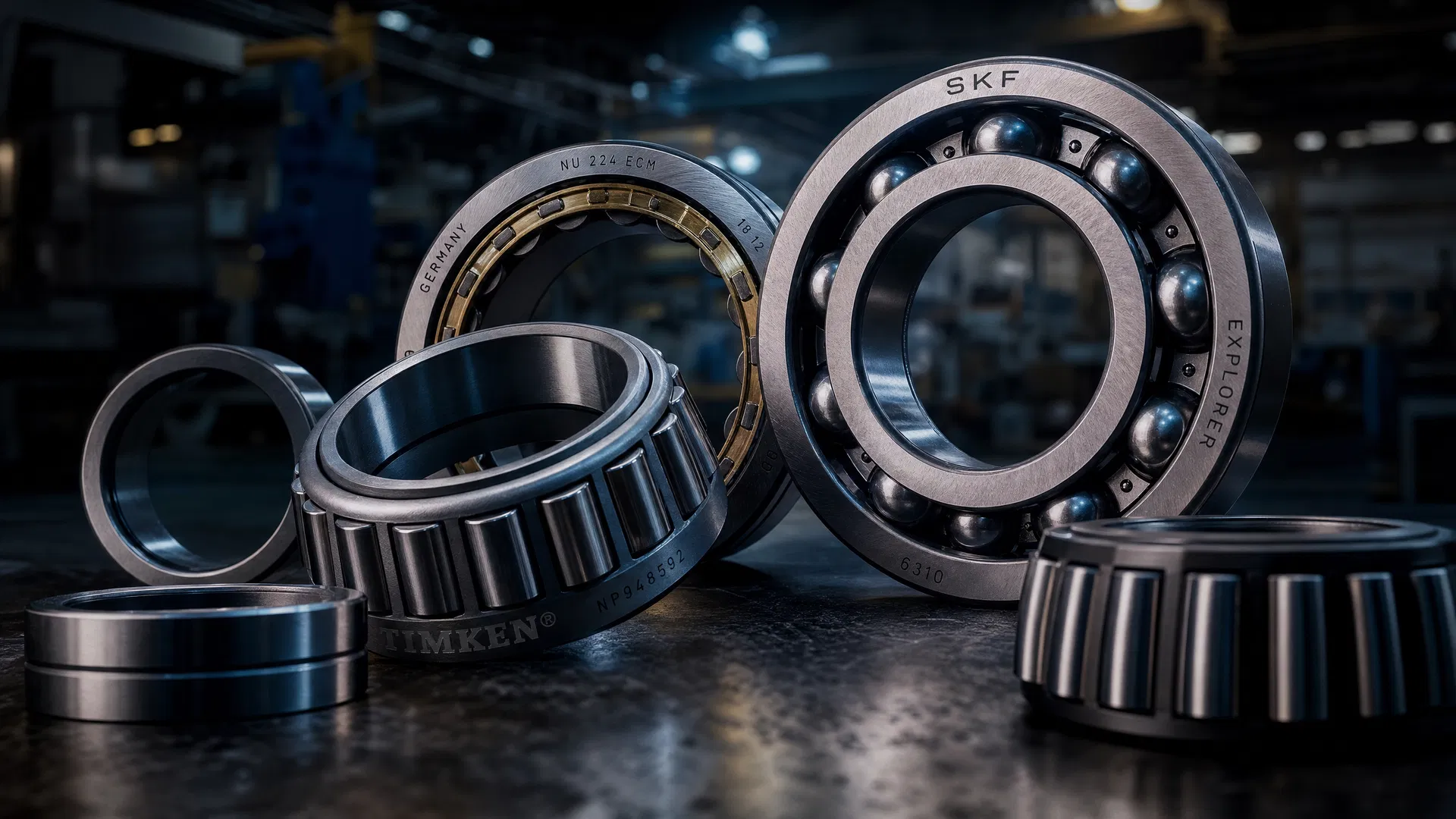 Industrial bearings — surplus bearing buyers