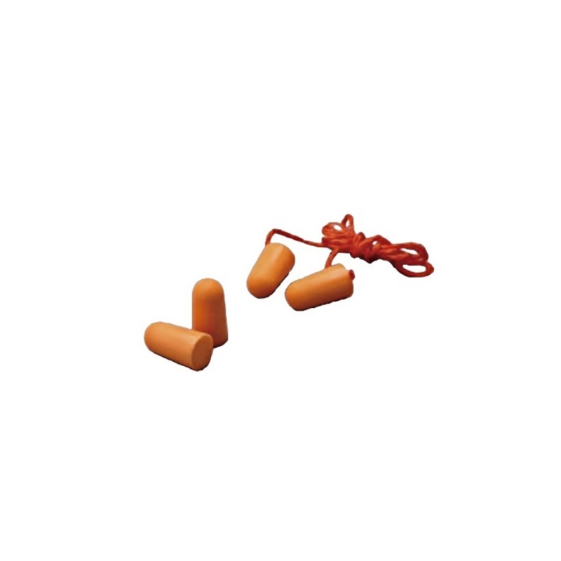 ESD Corded Foam Earplugs for Static-Controlled Cleanroom Workplaces - Dragon Uniform & Apparel