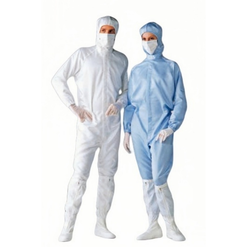 ESD Anti-Static Full Body Cleanroom Coverall Jumpsuit with Hood - Dragon Uniform & Apparel