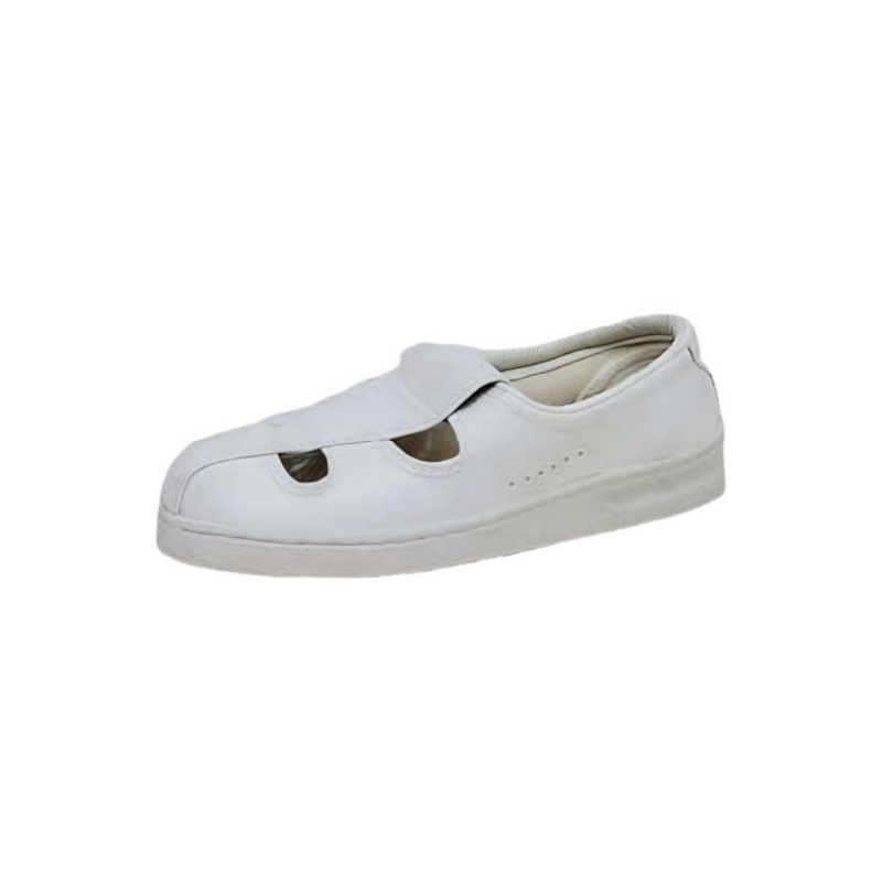 Anti-Static ESD White Cutout Work Shoes for Electronics Assembly - Dragon Uniform & Apparel