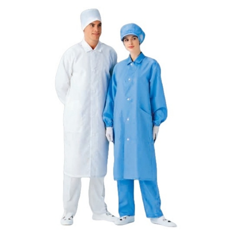 ESD Safe Anti-Static Lab Coat and Trouser Suit Set - Dragon Uniform & Apparel