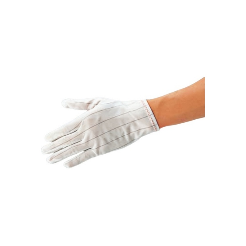 Professional Striped Uniform Gloves for Hospitality and Formal Service Staff - ESD Workwear
