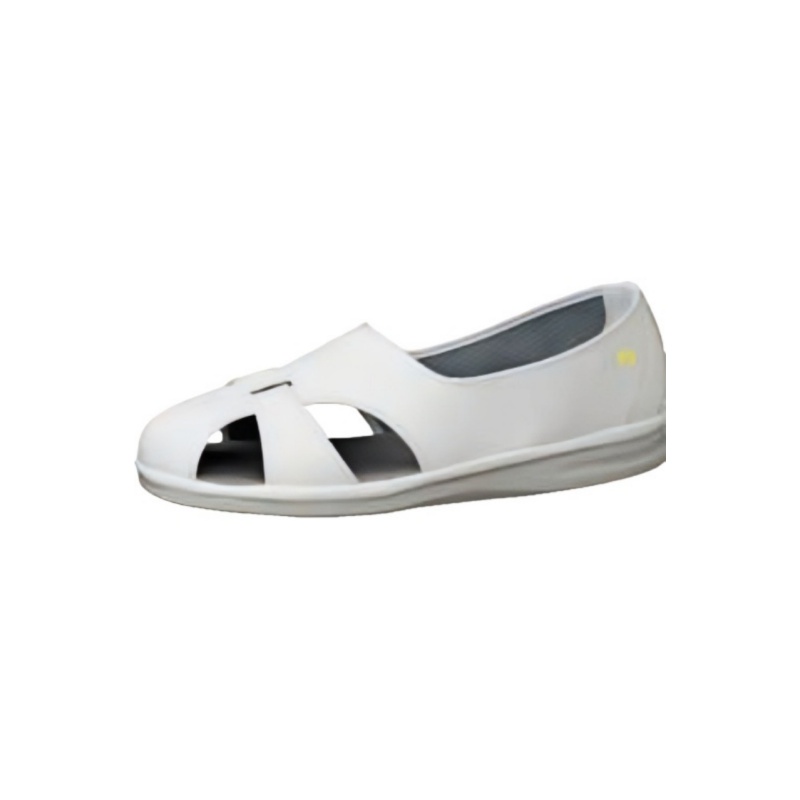 ESD Anti-Static White Cut-Out Work Shoes