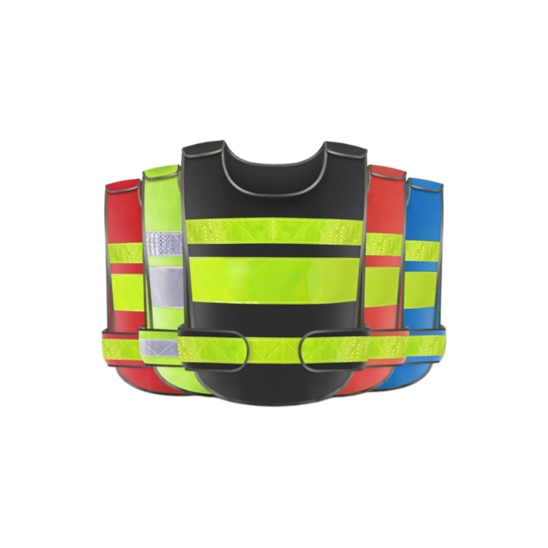High-Visibility Reflective Safety Vests: Lightweight, Multi-Color for Enhanced Workplace & Outdoor Safety - Dragon Uniform