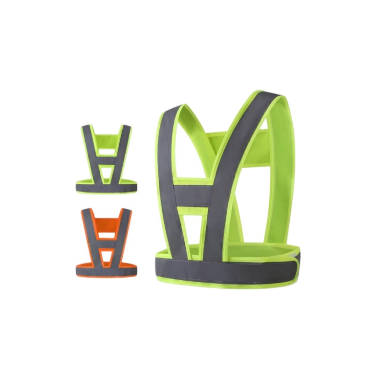High Visibility Reflective Safety Vest Harness for Night Running and Construction - Dragon Uniform & Apparel