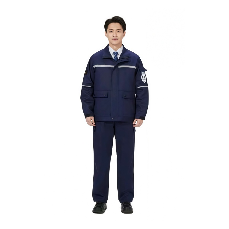 Professional Flame Retardant Workwear Uniform Suit With Reflective Safety Detailing - Dragon Uniform