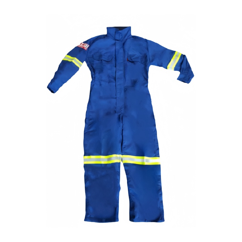High Visibility Safety Coverall Uniform With Reflective Strips For Industrial Work - Dragon Uniform