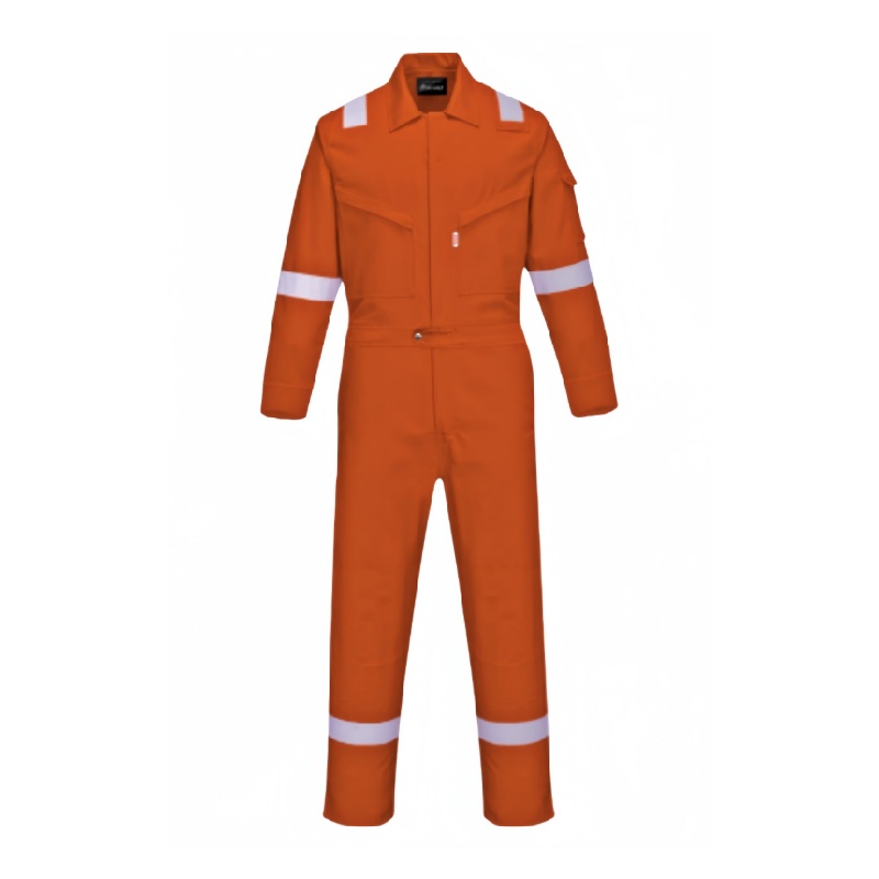 High-Visibility Flame Retardant Safety Coverall Suit for Industrial Workwear Singapore - Dragon Uniform