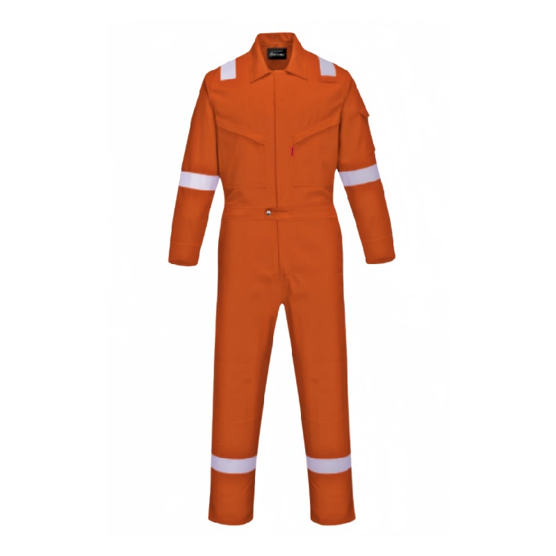 High-Visibility Flame Retardant Safety Coverall Suit with Reflective Tape - Dragon Uniform